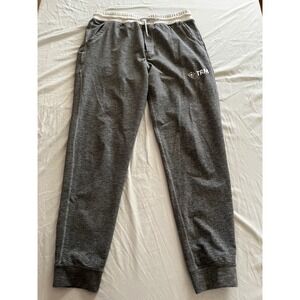 Marine Layer Weekend Sport TRM Joggers Mens Medium Heather Charcoal Grey Pants